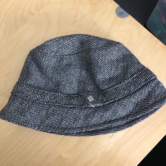 Coal Headwear Herringbone Wool Blend Bucket Hat - Picture 1 of 7